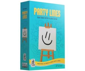 Cranio Creations - Party Lines, Devinez Le Mot Ligne après Ligne, édition en Langue Italienne