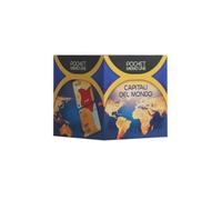 Cranio Creations - Pocket Memo Line - Capitales du Monde, Une Nouvelle Façon De Jouer Et D'Apprendre avec La Mémoire, Édition en Langue Italienne