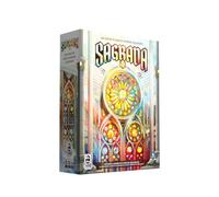 Cranio Creations - Sagrada, Deuxième édition - Un Jeu de dés et vitraux colorés - La réédition du célèbre Jeu de société pour Les familles - 10 Ans - De 1 à 4 Joueurs - Edition en Langue Italienne