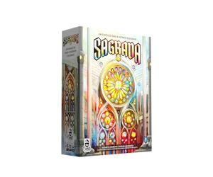Cranio Creations - Sagrada, Deuxième édition - Un Jeu de dés et vitraux colorés - La réédition du célèbre Jeu de société pour Les familles - 10 Ans - De 1 à 4 Joueurs - Edition en Langue Italienne