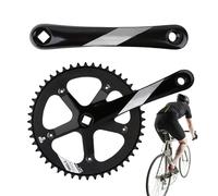 CRANK BILLE - Forthe de chaîne en , conception efficace du bras de pédale | Gear à haute résistance avec rotation stable, accessoire de remplacement professionnel Racing Touring Hybrid Bikes Ga