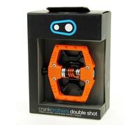 Crank Brothers Doubleshot Pédale de vélo de Montagne Unisexe Taille unique Orang