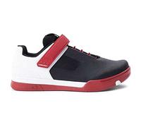 Crank Brothers Mixte Maillet Speed Lace Chaussures de Cyclisme, Rouge, Noir, Blanc, 44.5 EU