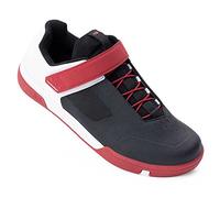 Crank Brothers Mixte Stamp Speed Lace Chaussures de Cyclisme, Rouge, Noir, Blanc, 41 EU