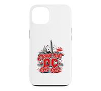 Crank That Go-Go Washington DC Music Vintage Rouge/Bleu Coque pour iPhone 13