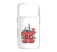 Crank That Go-Go Washington DC Music Vintage Rouge/Bleu Coque pour iPhone 17 Pro