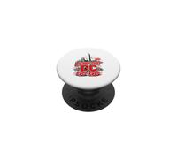 Crank That Go-Go Washington DC Music Vintage Rouge/Bleu PopSockets PopGrip Adhésif