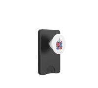 Crank That Go-Go Washington DC Music Vintage Rouge/Bleu PopSockets PopWallet pour MagSafe