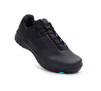 Crankbrothers Chaussures Mallet E Lace - Noir/Bleu/Semelle Noire - 6.5 US / 39 EU