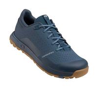 Crankbrothers Chaussures Mallet Trail Lace - Bleu/Semelle Marron - 13 US / 47 EU