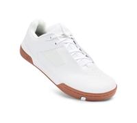 Crankbrothers Chaussures Stamp Lace - Blanc/Semelle Marron - 3 US / 35 EU