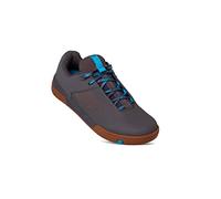 Crankbrothers Chaussures Stamp Lace - Bleu Marine/Argent/Semelle Marron - 5.5 US / 37.5 EU