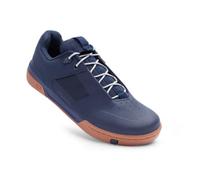 Crankbrothers Chaussures Stamp Lace - Bleu Marine/Argent/Semelle Marron - 8.5 US / 41.5 EU