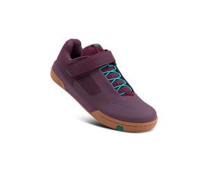 Crankbrothers Chaussures Stamp SPEEDLACE - Violet/Bleu/Semelle Marron - 8.5 US / 41.5 EU