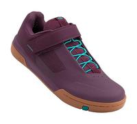 Crankbrothers Chaussures Stamp SPEEDLACE - Violet/Bleu/Semelle Marron - 9 US / 42 EU