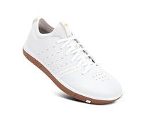 Crankbrothers Chaussures Stamp Street Lace - Blanc/Or/Semelle Marron - 8.5 US / 41.5 EU