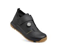 Crankbrothers Chaussures Stamp Trail BOA - Noir/Or/Semelle Marron - 5 US / 37 EU