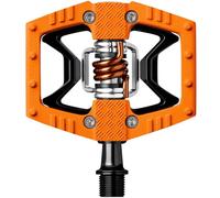 Crankbrothers paire de pedales double shot 2 orange noir