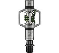 Crankbrothers Pédales Egg Beater 2 – Argenté, ressort vert