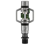 Crankbrothers Pédales Egg Beater 2 – Argenté, ressort vert