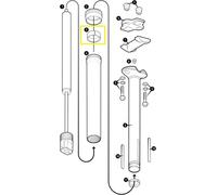 Crankbrothers Highline XC/Gravel Upper Bushing coussinet, pour tige de 27.2mm, en bas