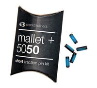 CRANKBROTHERS Kit de Broches 5050 Pédale de Unisexe, Noir, 10 mm