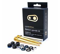 Crankbrothers Kit Upgrade - axe Titane Pédales de VTT Noir