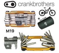 Crankbrothers Mini 19 Vélo MTB Électrique Kettenieter Torx Multi Outil Dorée