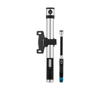CRANKBROTHERS Klic Hv Pompe avec manomètre de vélo Mixte Adulte, Argent