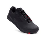 Crankbrothers Mixte Mallet Lace Chaussures de Cyclisme, Noir/Rouge, 12.5 Women/11 Men