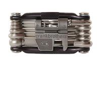 Crankbrothers Multi Tool M 17 Bike Tool - MTB Multi-Tool Nickel - 17 outils de v?lo (outil 17 en 1) ergonomiques et l?gers