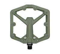 Crankbrothers Pédales VTT Stamp 1 Gen 2 Taille L Composite Vert Argenté