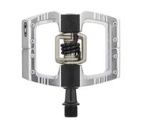 Paire de pedales automatiques crankbrothers mallet dh silver edition argent high polished