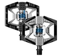 CRANKBROTHERS PÉDALES DE Crankbrot. Dual Double Shot 2 Noir/Bleu Unisex-Adult, Black, Taille Unique
