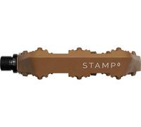 Crankbrothers Stamp 0 Large Pedals Marron Brown