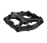 Crankbrothers Pédales plates Stamp 0 – Corps composite léger, 12 broches – Taille S Noir