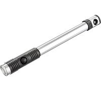 Crankbrothers Pompe Manuelle Klic HP 8,3 Bar Argenté