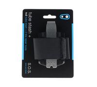 Crankbrothers S.O.S. TS2 Tube Stash + Accessoires vélo Taille unique Noir