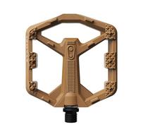 Crankbrothers Pédale plateforme Stamp 0 – corps composite léger, 12 broches – Taille S Marron
