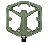 Crankbrothers Pédales VTT Stamp 1 Gen 2 Taille L Composite Vert Argenté