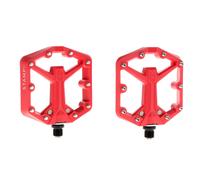 Pédales plates Crankbrothers Stamp 1 Small rouge.
