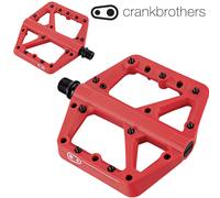Crankbrothers Stamp 1 Plateforme Vélo MTB Ebike Dirt Pédales Small Rouge