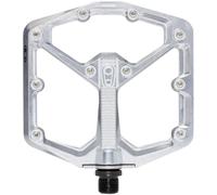 Crankbrothers Paire de pédales plates Stamp 7 Large Silver Edition Argent High Polished