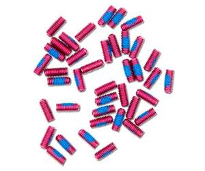 Crankbrothers - Stamp Mallet 5050 Double Shot 3 Pin Kit - 10 mm - pink