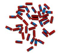 Crankbrothers - Stamp Mallet 5050 Double Shot 3 Pin Kit - 10 mm - red