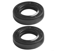 Crankcase Oil Seal 2-Pack for pour shift Lever Shaft 91202-444-023 | 2-pack rubber seals, prevents oil leaks, fits pour shift lever shaft, 5x5x3cm size, black finish