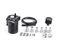 Crankcase Ventilation System Réservoir séparateur d'huile universel en aluminium de 300 ml avec reniflard pour moteur