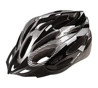 Trespass - Casque de cyclisme CRANKSTER - Adulte (S-M) (Noir/gris) - UTTP403 Noir/gris
