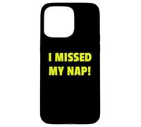 Cranky Mode on I Missed My Nap Funny Graphic Tee and More Coque pour iPhone 15 Pro Max