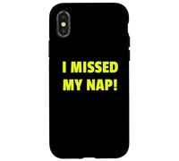 Cranky Mode on I Missed My Nap Funny Graphic Tee and More Coque pour iPhone X/XS
